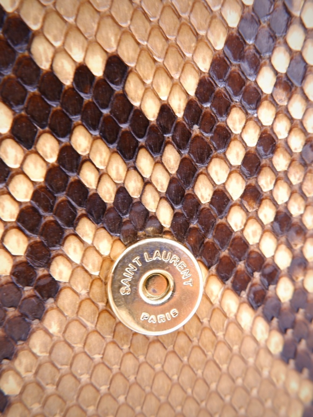 Saint Laurent Kaia Natural Python Crossbody — 2020 - Picture 11 of 15